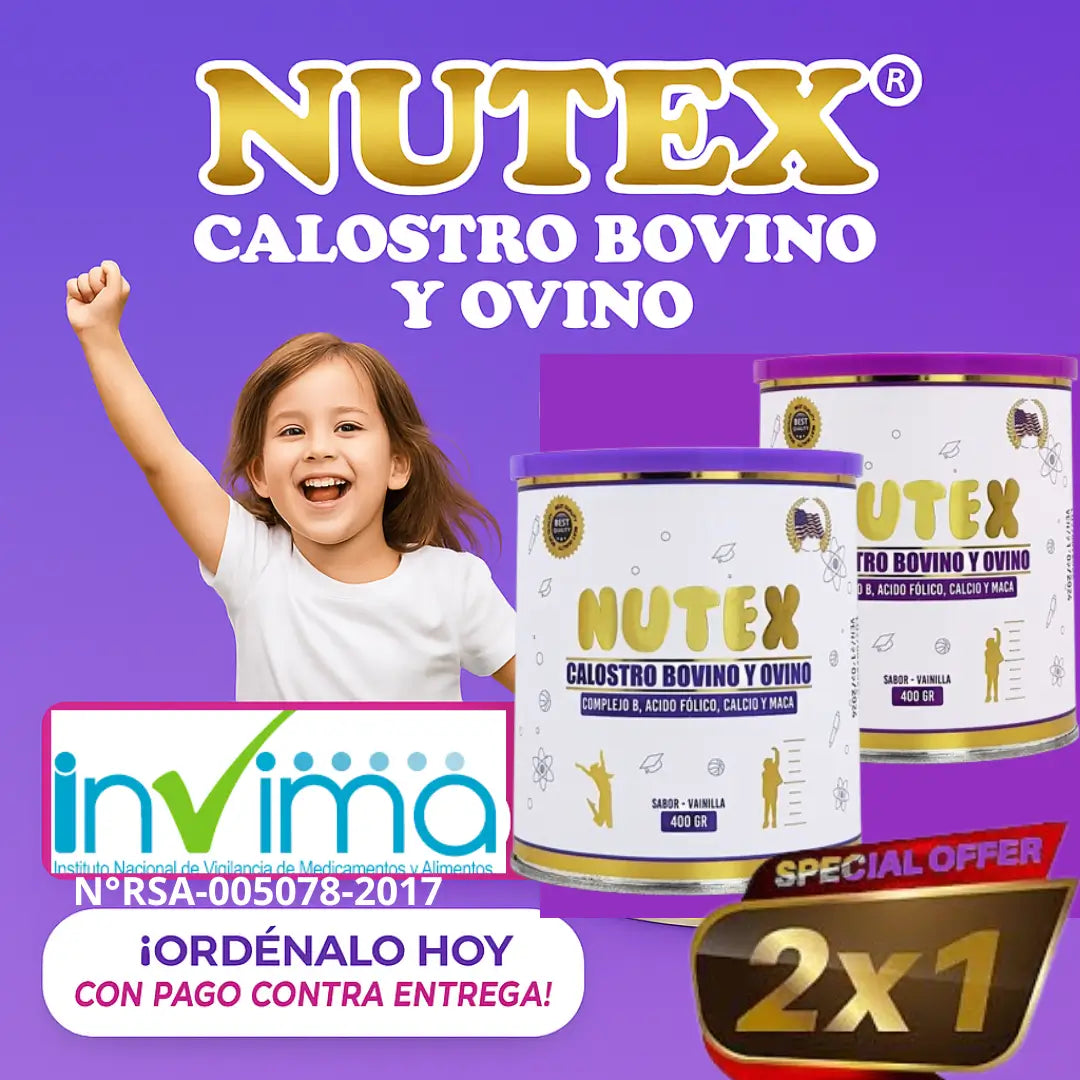 2x1 Proteina para niños - NUTEX