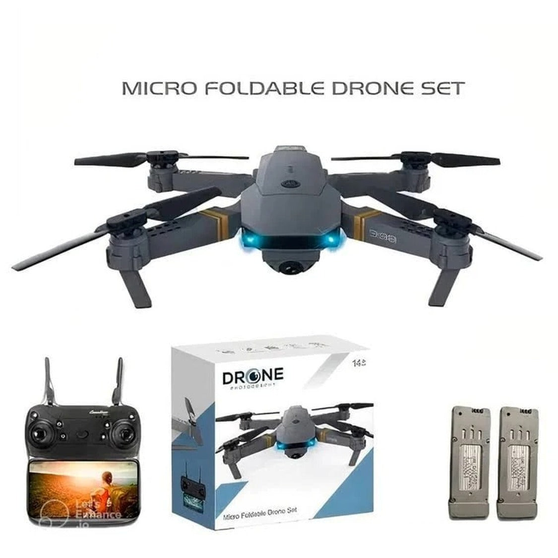 Drone Plegable Con Cámara  Pro Max