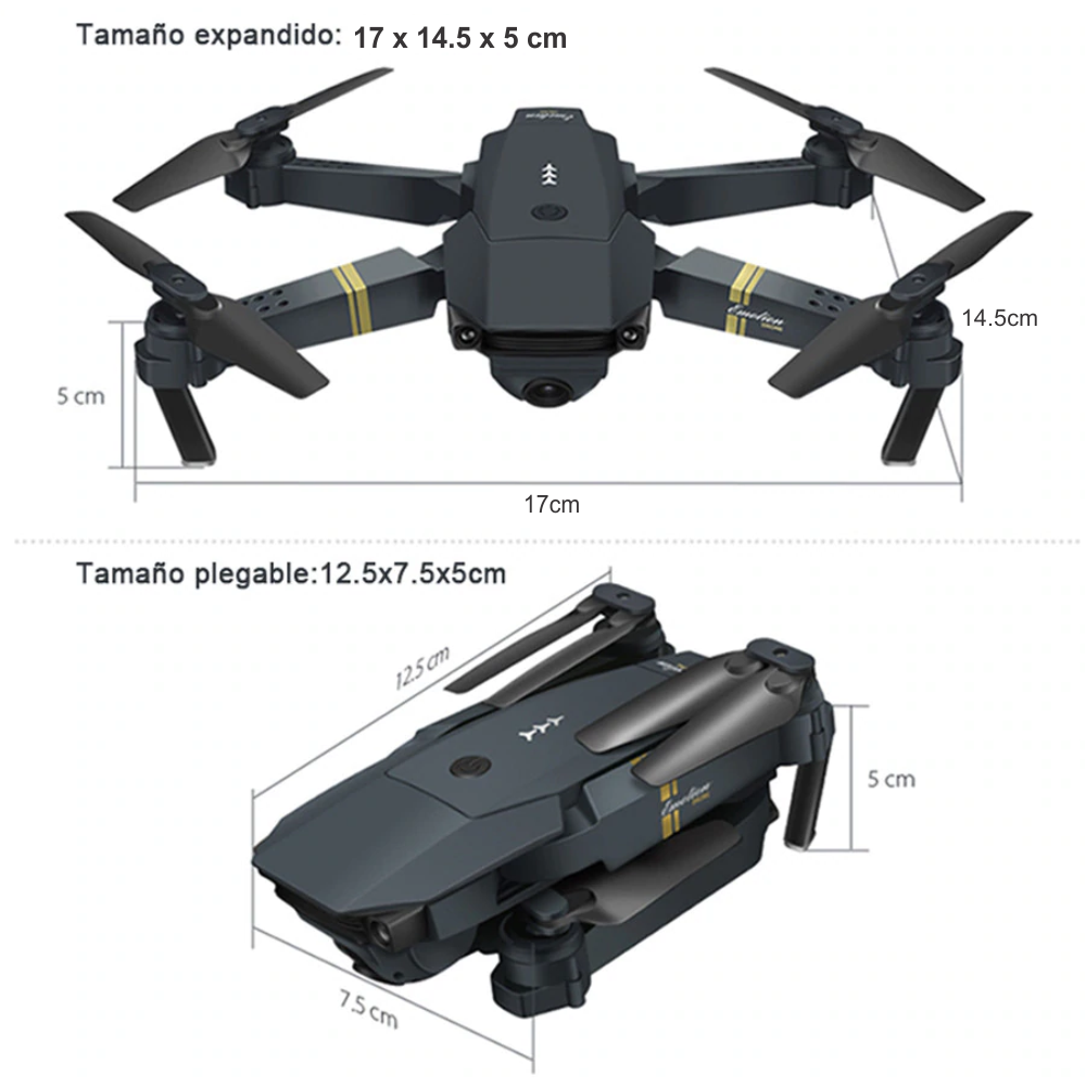 Drone Plegable Con Cámara  Pro Max