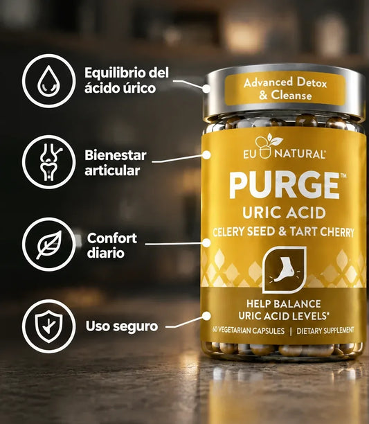 EU Natural PURGE – Uric Acid Cleanse & Joint Health. X 2