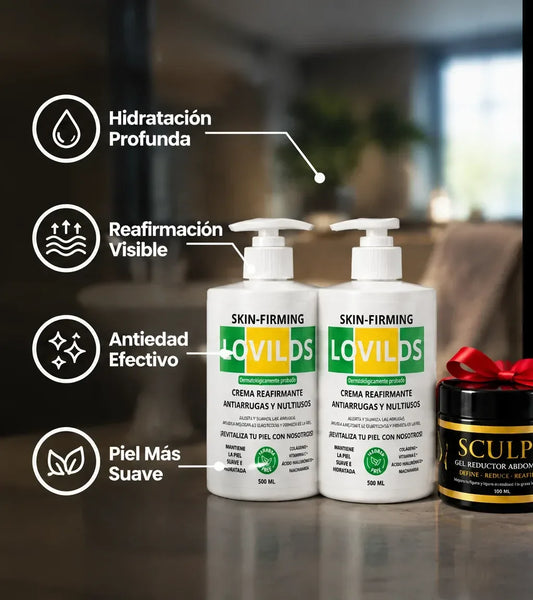 KIT LOVILDS ×2 + SCULPT GEL DE REGALO